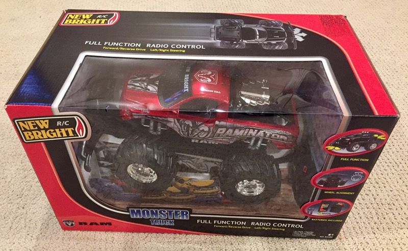 Monster Truck Remote/Radio Controlled (Dodge Raminator) -NEW