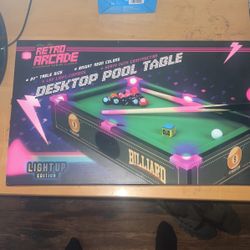 Desktop Pool Table