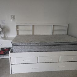 Bedroom Suit with Desk and Chair