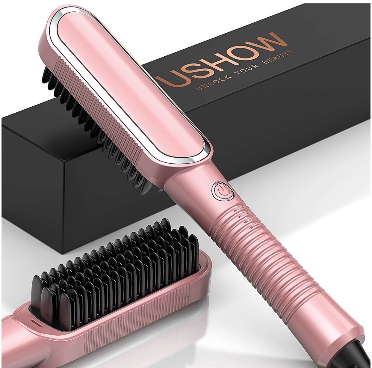 😘 $25 Brand New In Box 2-IN-1 Hot Comb Brush