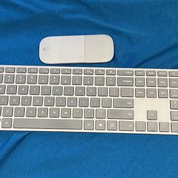 Microsoft Surface Bluetooth Wireless slim Keyboard and ARC mouse