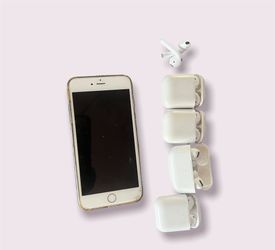 iPhone 6s Plus 5 AirPods 