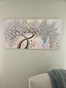 PAINTING ON CANVAS. 47" X 24".  BETHANY AREA