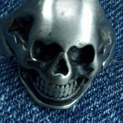 Stainless Steel Skull Ring