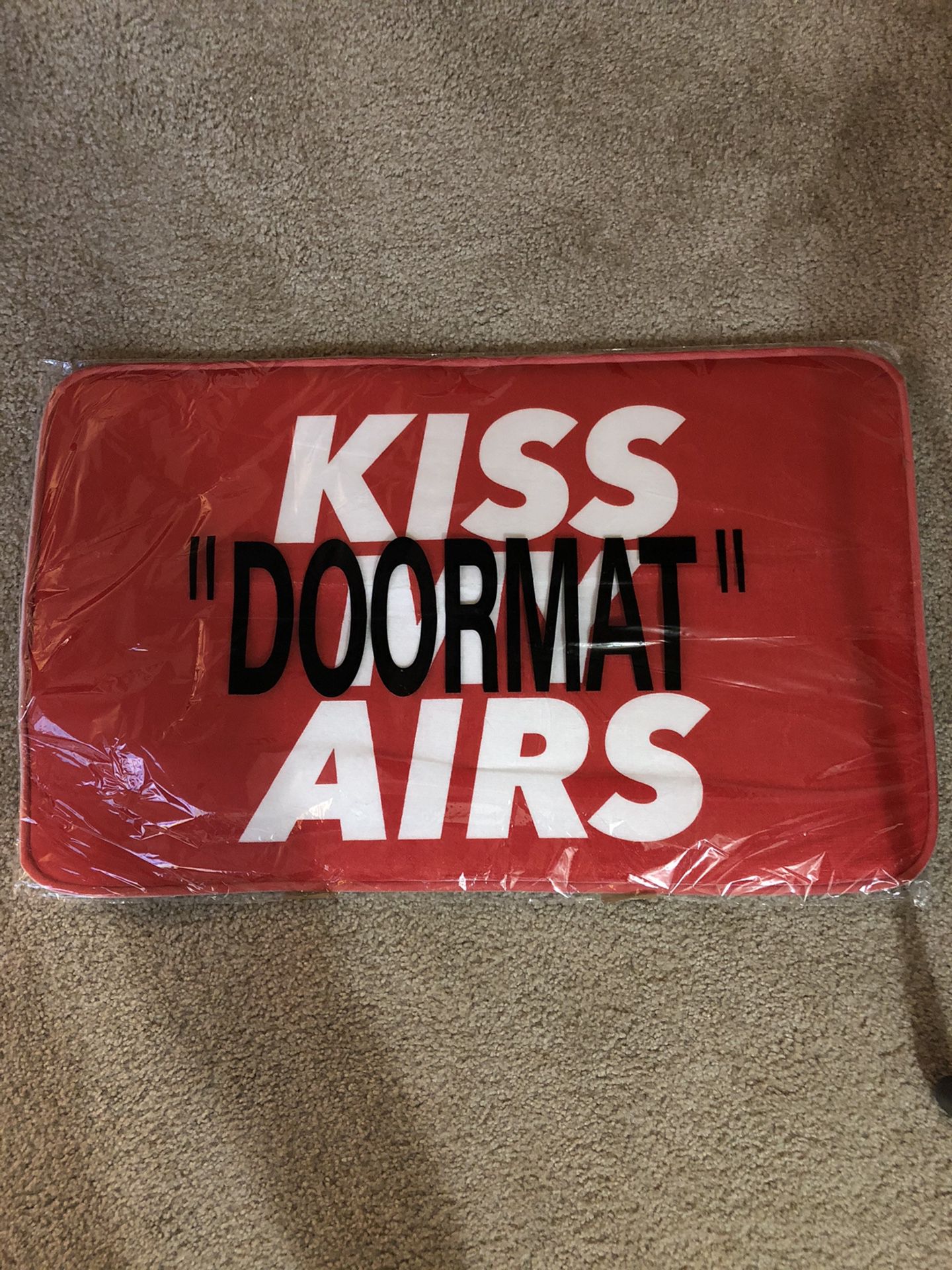 Kiss My Airs Door Mat