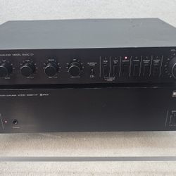 Kenwood Basic C1 Preamplifier and M1 Amplifier 125wpc - not too shabby!