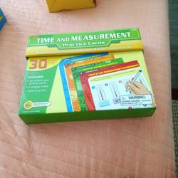 Lakeshore Time And Measurement Practice Cards Ages 6+