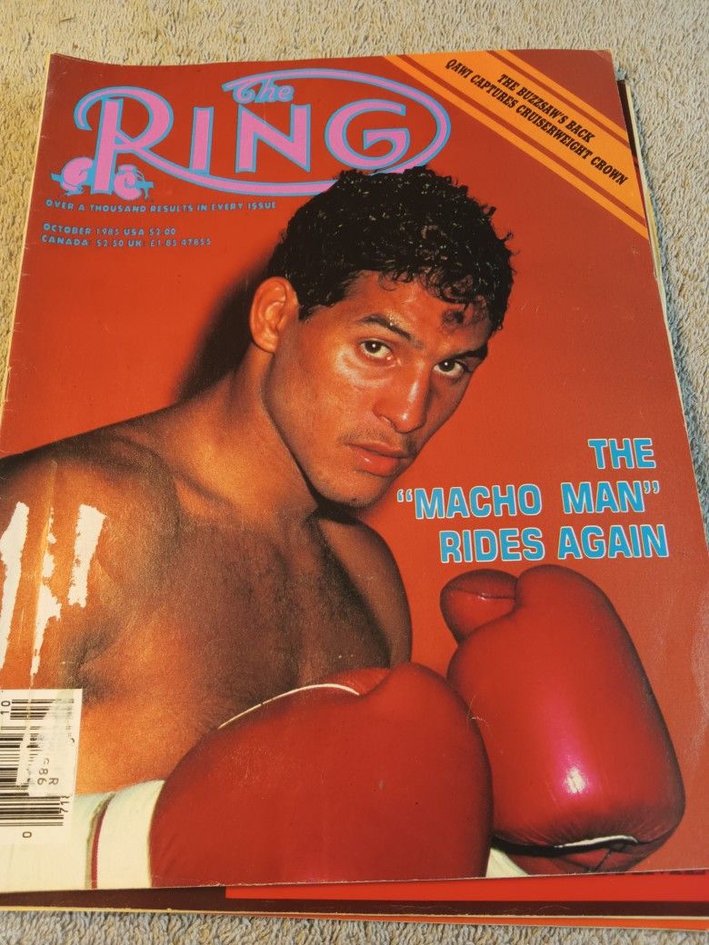 Ring Magazine Macho Man Rides Again