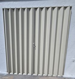 Accordion shutters - windows & doors different sizes