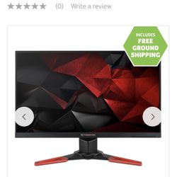 27" Acer Predator XB1 Monitor (very Good Condition)