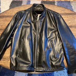 Men’s Leather Biker Jacket
