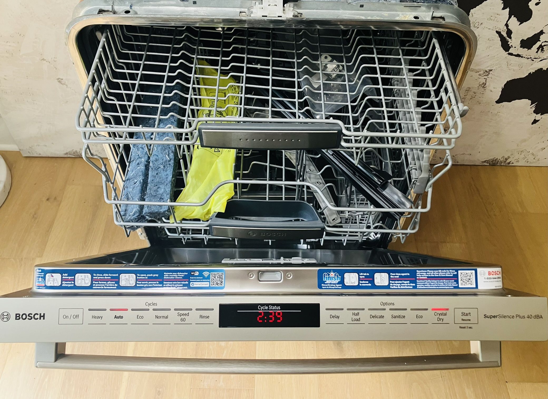 BOSCH - 3RD RACK - 40dBA - SUPER SILENCE PLUS - DISHWASHER