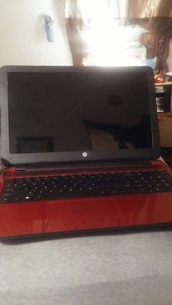 HP Flyer Red 15.6 15-f272wm Laptop PC with Intel Pentium N3540 Processor,  4GB Memory, 500GB Hard Drive and Windows 10 Home