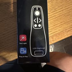 🎤✨ Wireless Presenter Remote – Plug & Play ✨🎤 