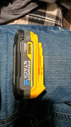 Dewalt power stack battery.
