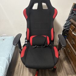 Red On Black Gaming Chair