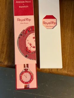 Swatch x AP Bioceramic Royal Pop Otto Rosso