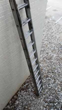 24 ft aluminum extension Ladder