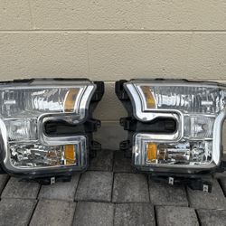 Ford F-150 Headlight 2015 - 2017, OEM ORIGINAL Ford F150 Headlamp, $95 Each Light 