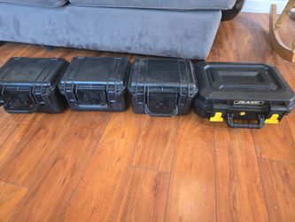 Pelican 1300 gun safe storage watertight  plano new foam protect valuables $ in description must see