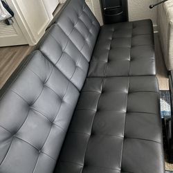 Futon Leather Couches