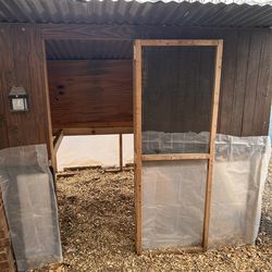 6 Feet Tall And 6 Feet Wide Chicken Coop