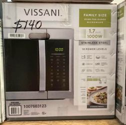 Vissani 1.7 Cu. Ft. Microwave