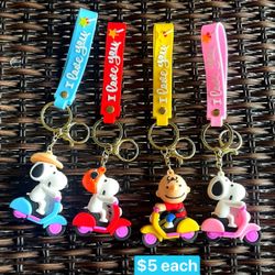 Snoopy Keychains 