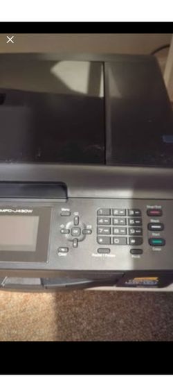 Brother wiFi MFC-j430w  all-in-one printer with new ink