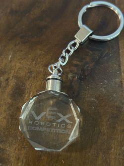 Led robotics key chain