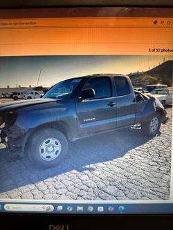 2010. Toyota tacoma.  Parts. ONLY