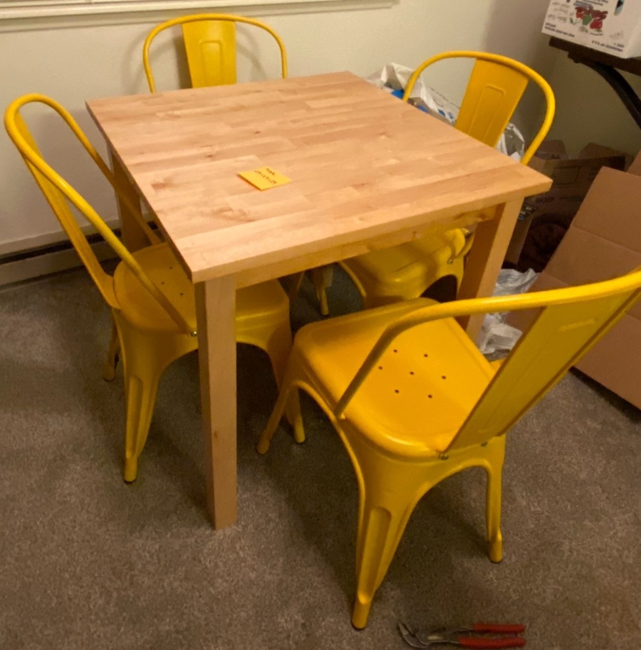 Wood Kitchen Table $50