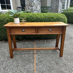Wooden Entry / Sofa / Console Table