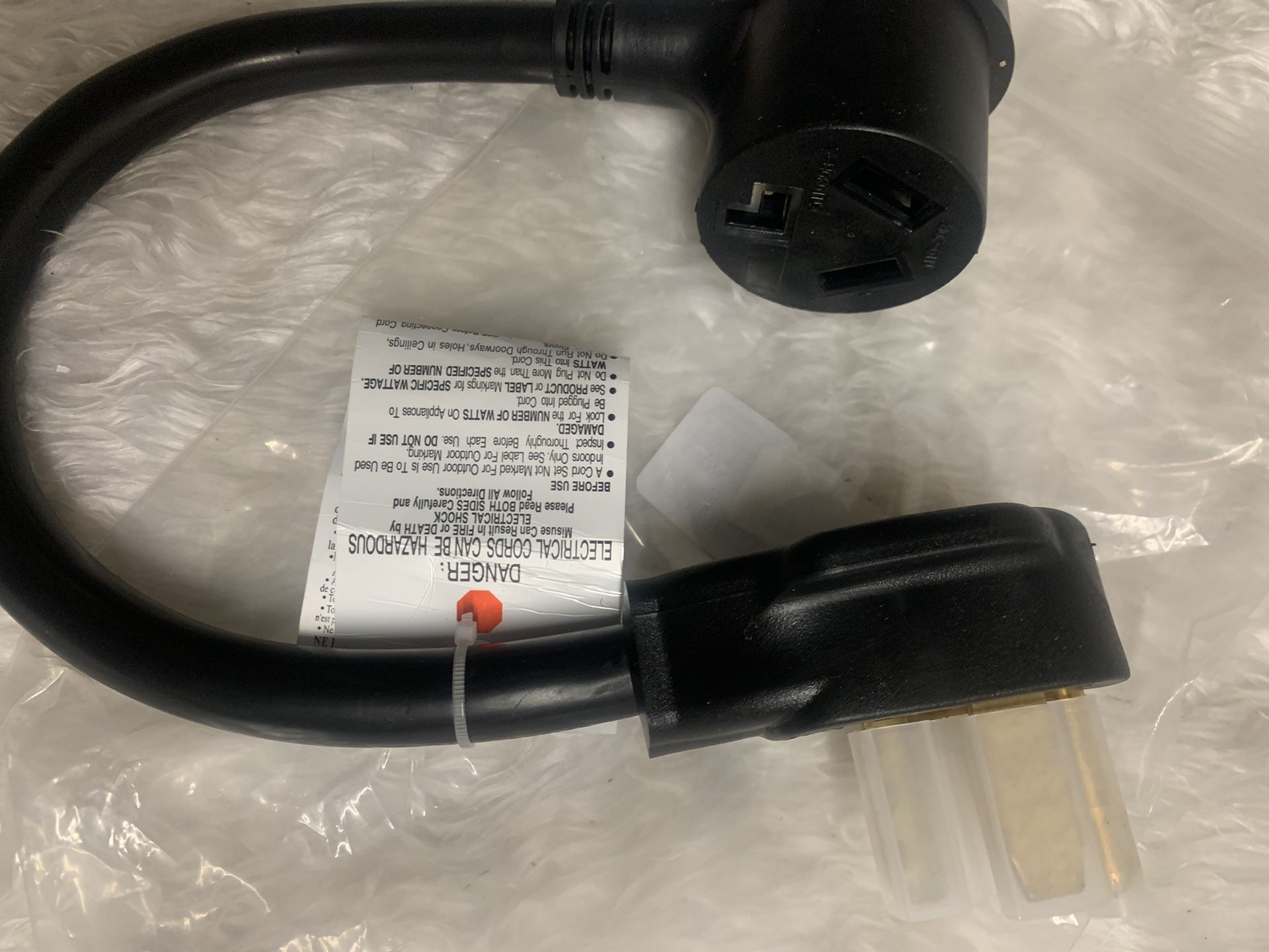 Dryer Adapter Cord 3 To 4 Prong