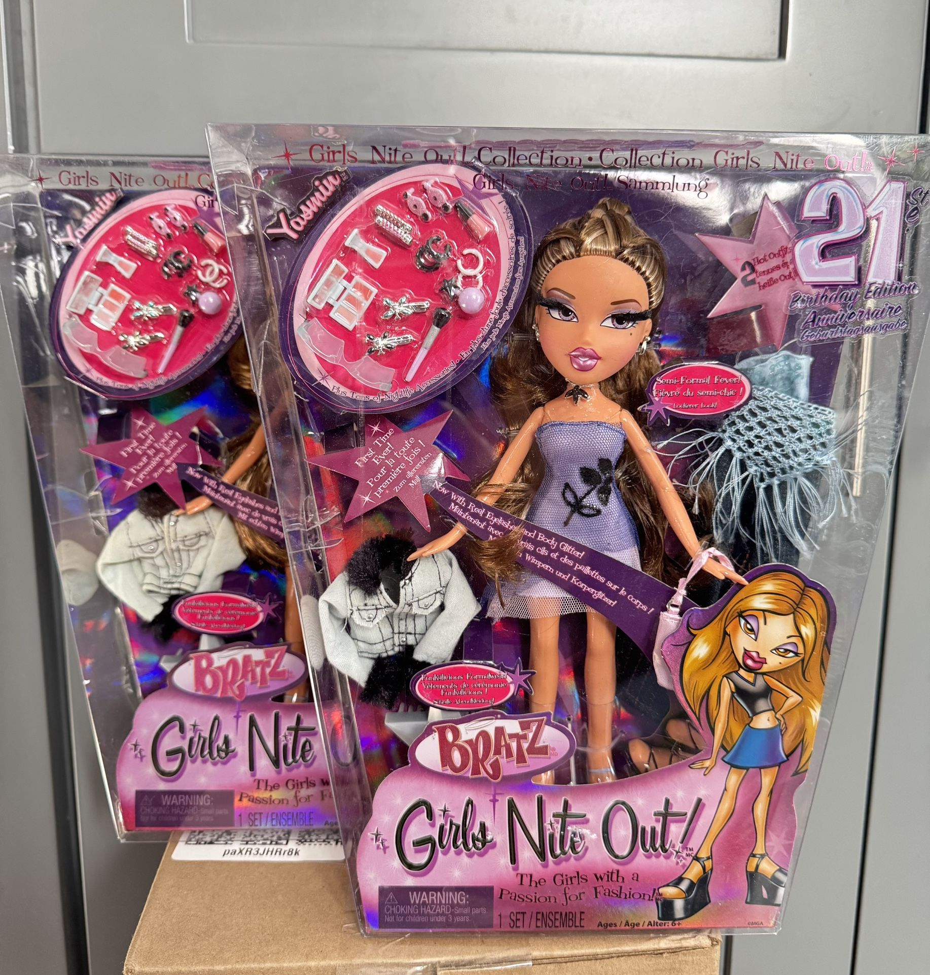Bratz Girls Nite Out 21st Birthday Edition Fashion Doll Yasmin