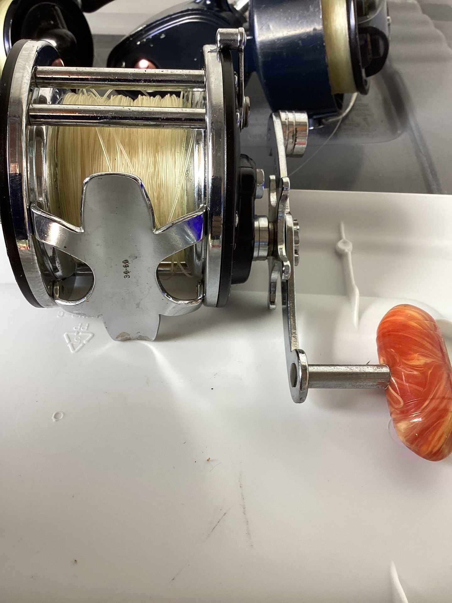 Penn Long Beach 60 Fishing Reel With Boat Rod Combo