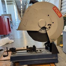 Ryobi 14” Abrasive Cut-Off Machine (Chop Saw) - Great for Metal Cutting!