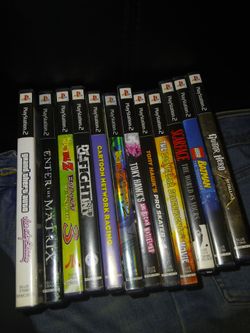 Sony PlayStation 2 Video Games CIB PS2