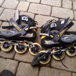 Rollerblades Size 11 Us Excellent Condition 