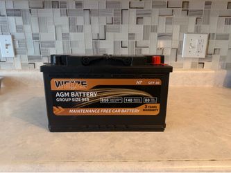 brand new agm battery