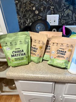 Renude Chaga Matcha & Chagaccino Mushroom Mix Bundle