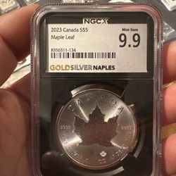 2023 1oz Canadian Graded Maple 