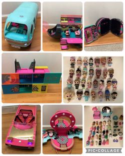L.O.L. Dolls Huge Playset Used Great for Hours of Play