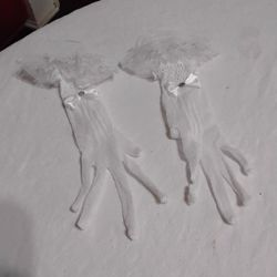 Ladies One Size Fishnet/lace Stretch To Fit Gloves. Like New 