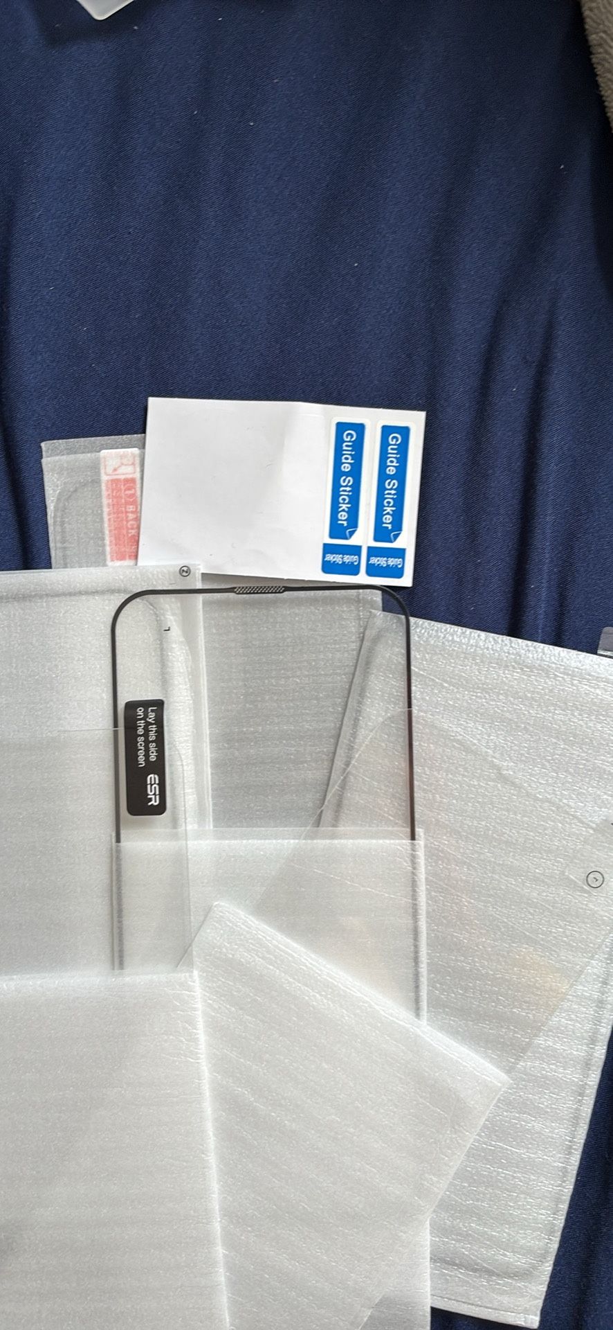 NEW- iPhone 13/12 Pro Max 6.7-Inch, Glass Film screen protector. 3 pieces -Only $5 -3 glasses