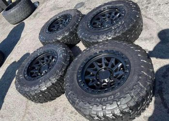 Rines nuevos 17*9 para Toyota Tacoma Chevy Silverado Con lkantas 285/70/17