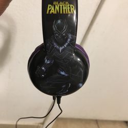 Black Panther children's headphones