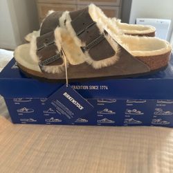 Birkenstock Arizona Shearling Sandal