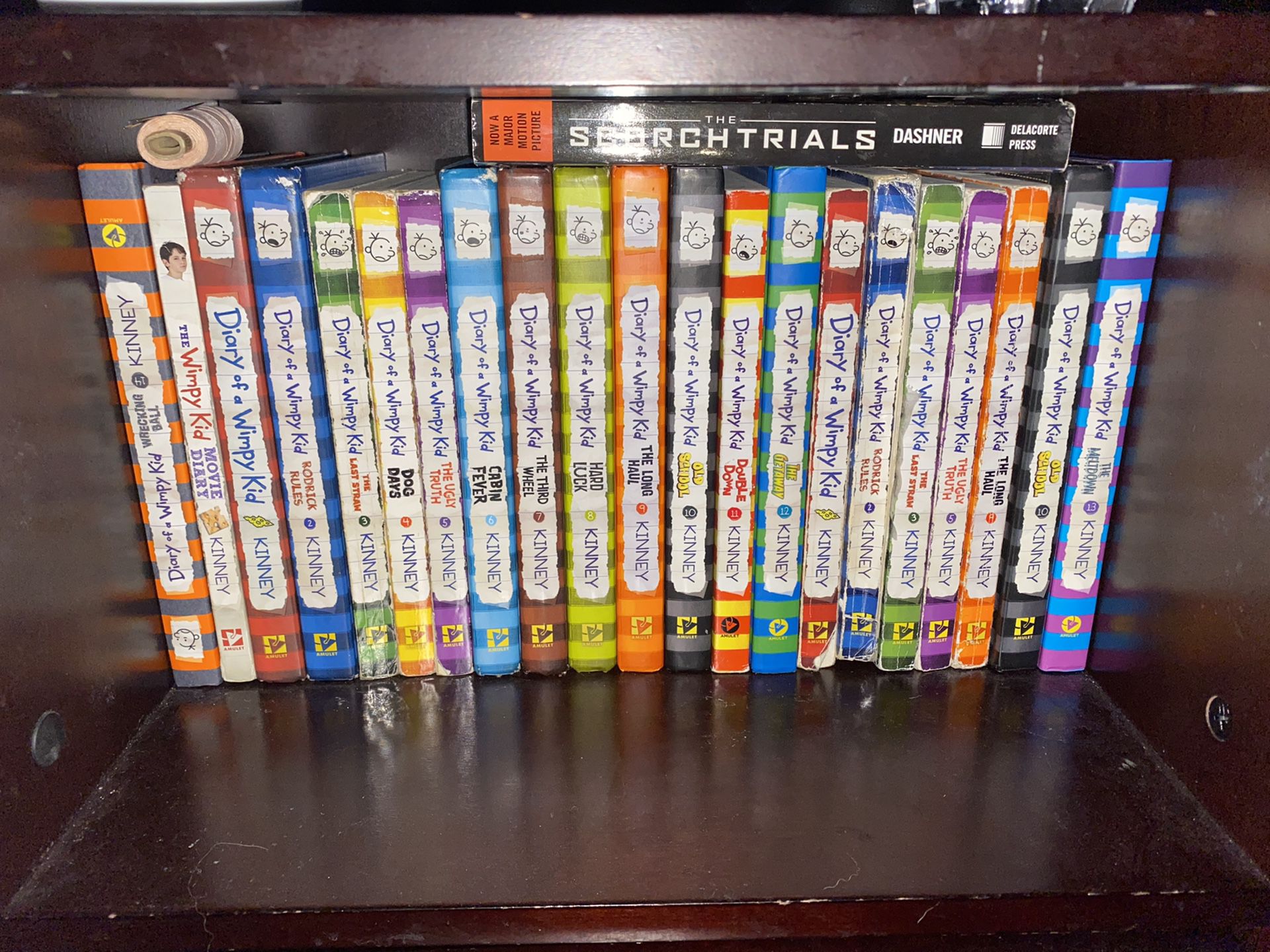 “Diary of a wimpy kid” entire book collection