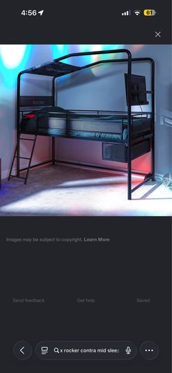X rocker gaming bed
